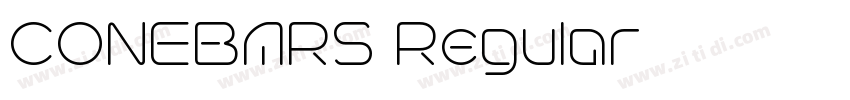 CONEBARS Regular字体转换 CONEBARS Regular字体转换